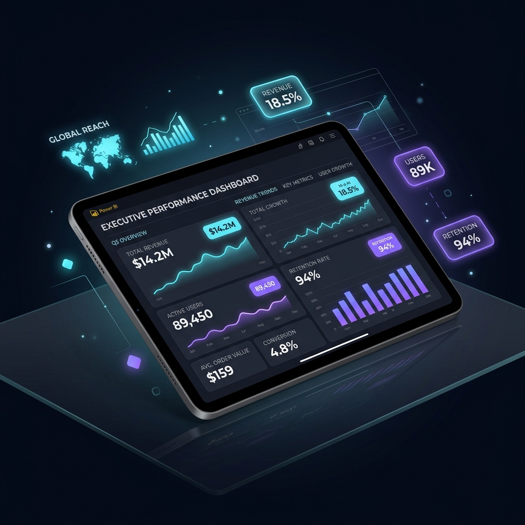 Power BI Executive Dashboard