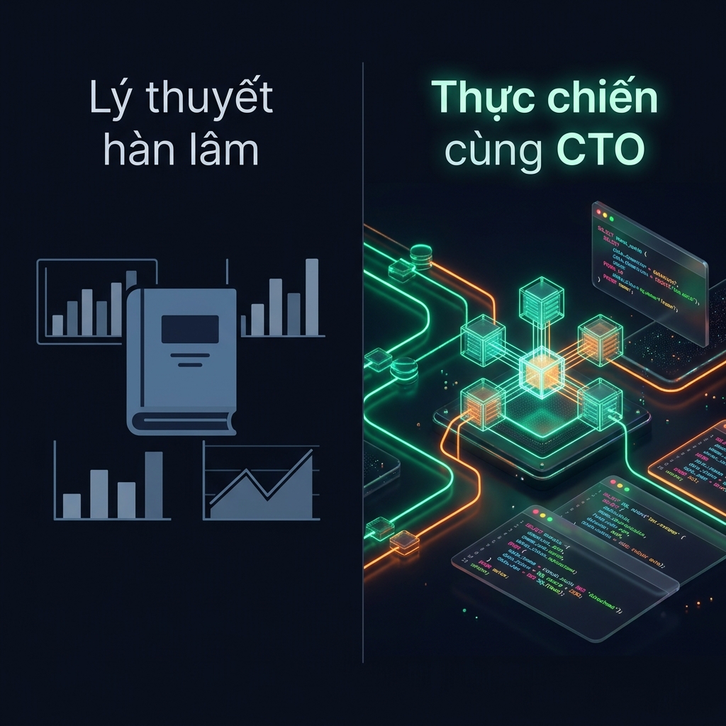 Học Hàn lâm vs Thực chiến cùng CTO