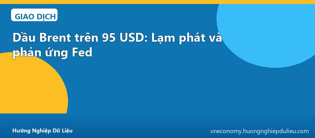 Dầu Brent trên 95 USD: Lạm phát và phản ứng Fed