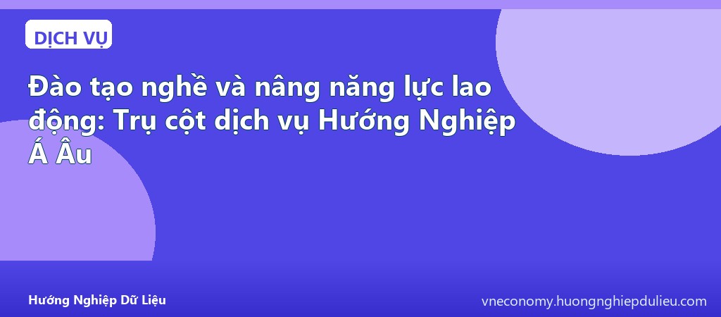 Đào tạo nghề và nâng năng lực lao động: Trụ cột dịch vụ Hướng Nghiệp Á Âu