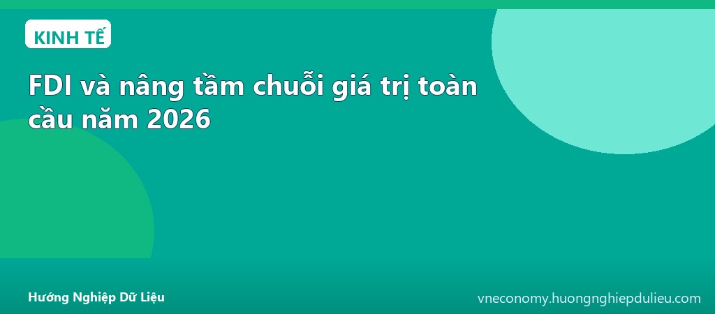 FDI và nâng tầm chuỗi giá trị toàn cầu năm 2026