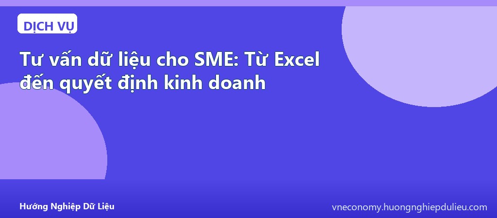 Tư vấn dữ liệu cho SME: Từ Excel đến quyết định kinh doanh